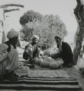 Afghanistan-Hindukusch | Haibak im Hindukusch | Melonenhändler und Fleischer | Clark
