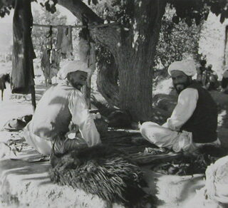 Afghanistan-Hindukusch | Haibak im Hindukusch | Melonenhändler und Fleischer | Clark