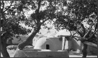 Afghanistan, Deh Hassan (Deh-e Hasan, Dekhkhasan): Häuser; Lehmhäuser mit Kuppeldächern
