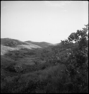 Belgisch-Kongo, Thysville (Mbanza Ngungu): Landschaft; Teilweise bewaldete Hügellandschaft