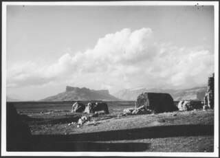 Persien, Persepolis: Landschaft; Blick über eine Ebene