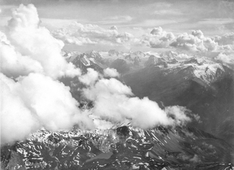Mont-Blanc Gruppe, Ballonaufnahme