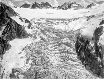 Glacier du Trient, Landschaft
