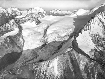 Ried-Gletscher, Ballonaufnahme