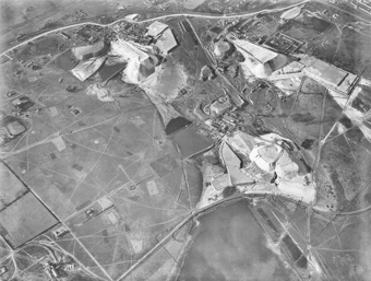 Transvaal, Minen, Ballonaufnahme