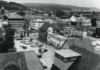 Stadtausblick auf das Brauerei-Areal, gehört zu Dossier: Überbauung Brauerei