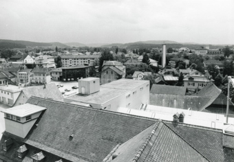 Umgebung der Brauerei, knapp ist die Brauerei noch darauf, gehört zu Dossier: Überbauung Brauerei