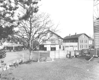 Kreuzung Talstrasse-Wiesenstrasse, gehört zu Dossier: Brauerei Baumberger