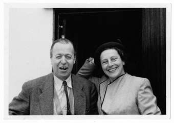 Paul Senn und seine Lebensgefährtin Ida Marti (1901-1982)
