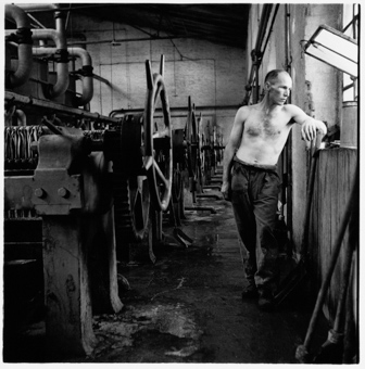 Arbeiter im Gaswerk Bern