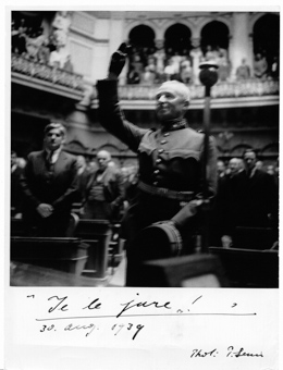 «Je le jure!», die Vereidigung von General Guisan