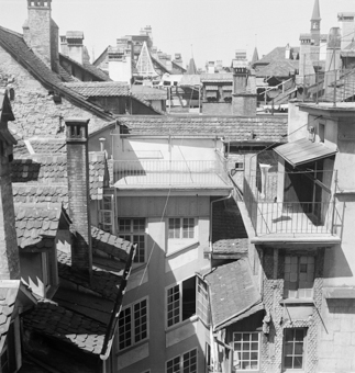 Dächer und Terrassen in der Berner Altstadt