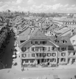 Waisenhausplatz und Aarbergergasse, Bern