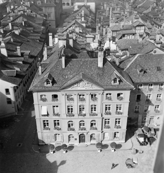 Herrengasse und Kesslergasse von oben, Bern
