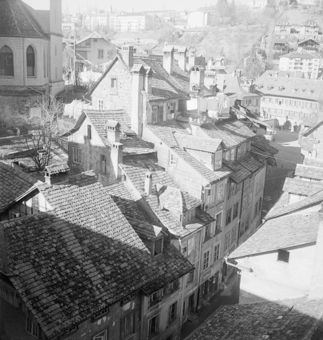 Mattenenge und Läuferplatz von oben, Bern