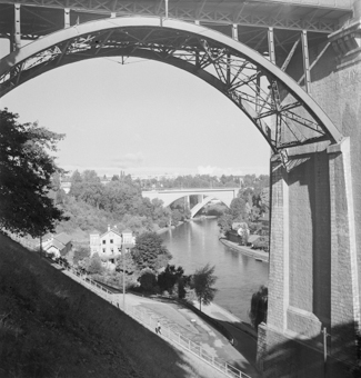 Brückenbogen der Kornhausbrücke, Bern