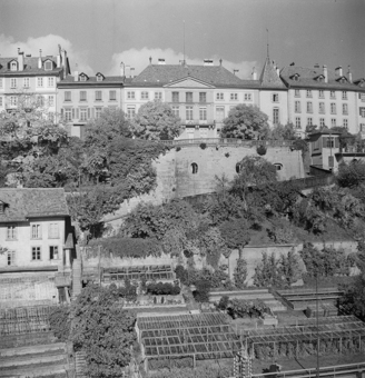 Erlacherhof mit Terrasse und Gärten, Bern