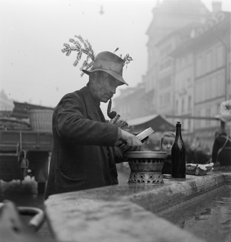 Mahlzeit am Bärenplatzbrunnen, Bern