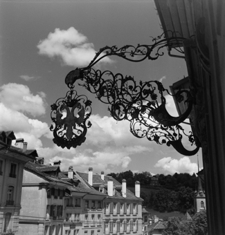 Wirtshausschild «Gasthof zum Goldenen Adler», Gerechtigkeitsgasse Bern