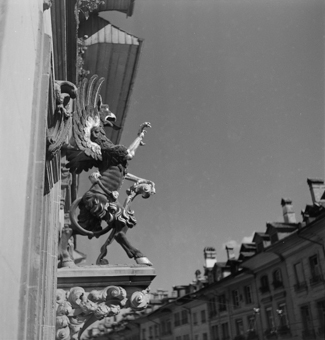 Wappenfigur der Zunft zu Webern, Gerechtigkeitsgasse Bern