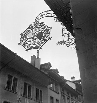 Wappenschild am Traffelet-Haus Junkerngasse, Bern