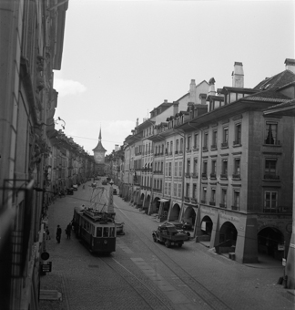 Tramhaltestelle «Rathaus», Kramgasse Bern
