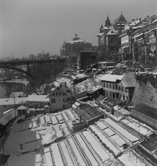 Stiftsgarten im Winter, Bern