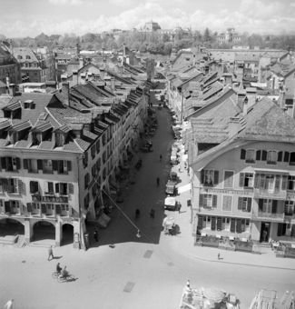 Aarbergergasse von oben, Bern