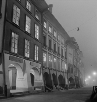 Nachts an der Kesslergasse, Bern