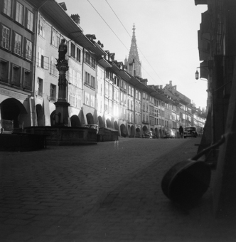 Gerechtigkeitsgasse mit Gerechtigkeitsbrunnen, Bern