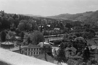Blick von der Bundesterrasse ins Marziliquartier, Bern