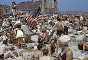 Am Strand von Coney Island