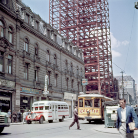 Strassenszene in Mexico City