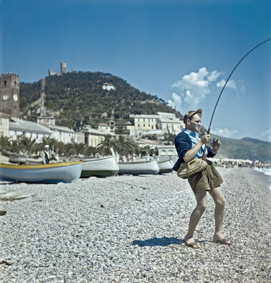 Sport-Angler in Noli