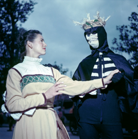 Theaterszene «Die Dame und der Tod»
