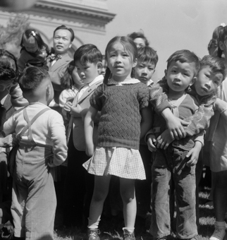 Gruppe von asiatischen Kindern