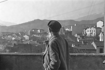 Blick über Banyuls-sur-Mer, im Hintergrund die Ausläufer der Pyrenäen