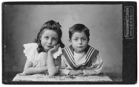 Paul Senn und seine Schwester Hanna