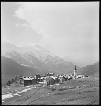 Panoramaansicht von Bellwald