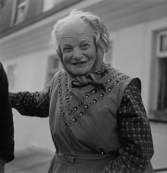 Bewohnerin im Armenhaus Utzigen