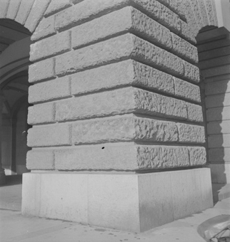 Sandstein-Fassade am Bundeshaus
