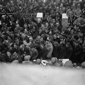 Unruhen von Genf 1932: Abdankungsfeier für den bei der Demonstration getöteten Kommunisten Henri Fürst aus Zürich