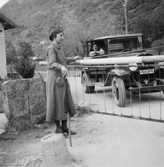 Bahnübergang in der Gegend von Locarno