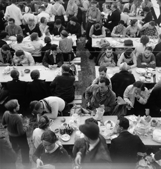 Festwirtschaft an Skirennen