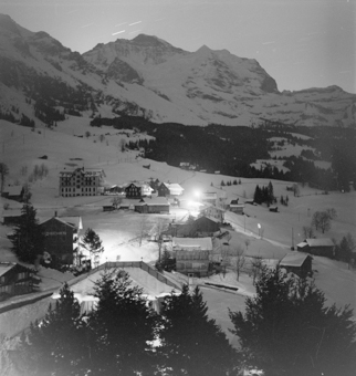 Abendstimmung in Wengen
