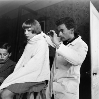 Beim Coiffeur