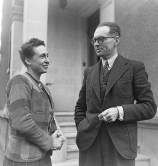 Hauptmann Villar und seine Frau 