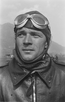 Porträt eines Piloten