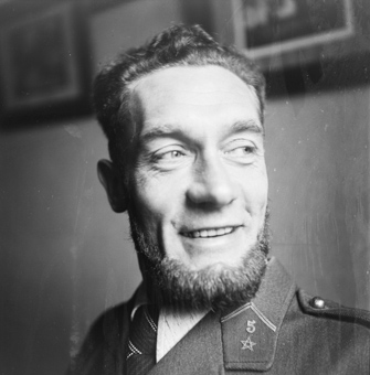 Porträt eines Soldaten