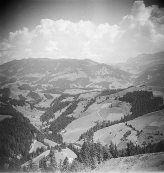 Blick ins Emmental vom Rämisgummen aus